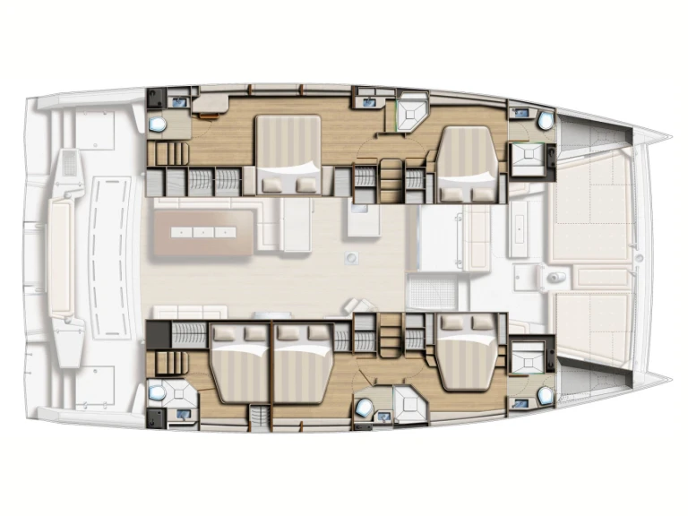 Catamaran rental with or without captain Bali Trapani