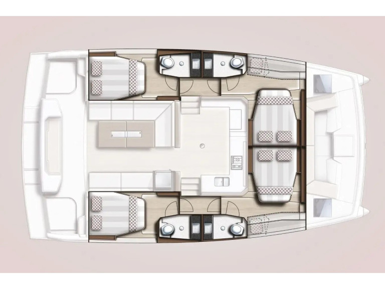 Catamaran for rent Le Marin at the best price