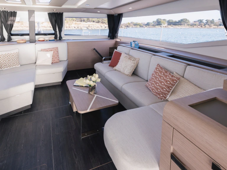 Fountaine Pajot Aura 51 in Sant Antoni de Portmany on SamBoat