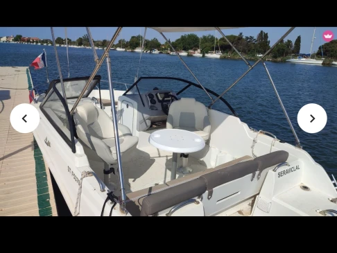 Motorboat rental with or without captain Jeanneau Le Grau-d'Agde
