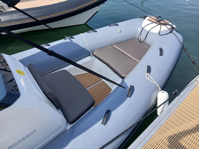 Bareboat Rental RIB Brig with a boat licence