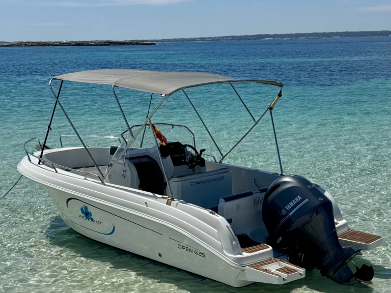 Motorboat rental in Ibiza Town - Pacific Craft Pacific Craft 625 Open Trendy
