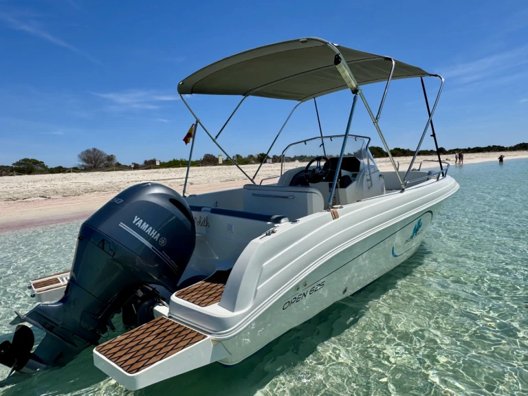 Motorboat rental with or without captain Pacific Craft Ibiza Town