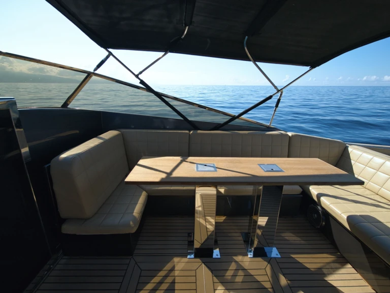 Magnum 38 charter bareboat or captained in  Saint-Tropez