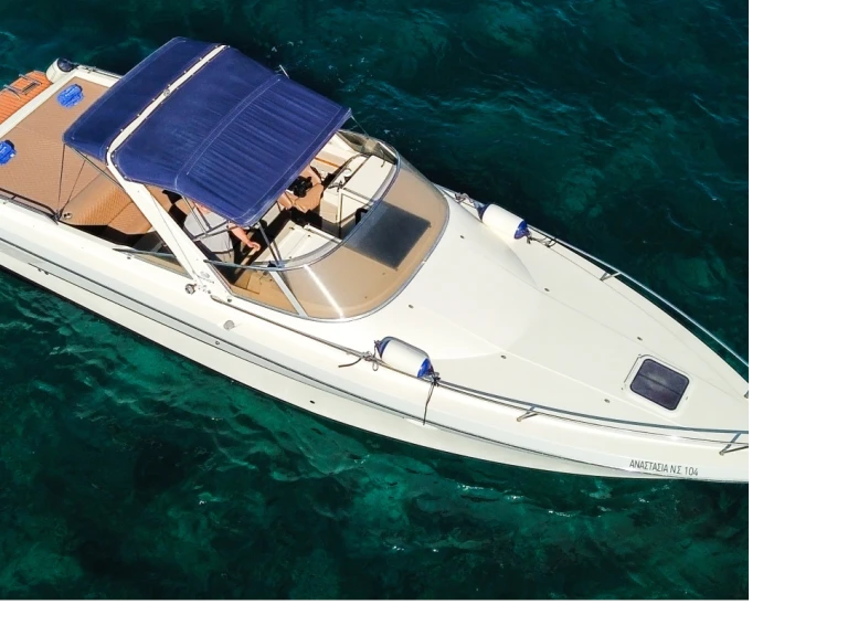 Motorboat for rent Laganas at the best price