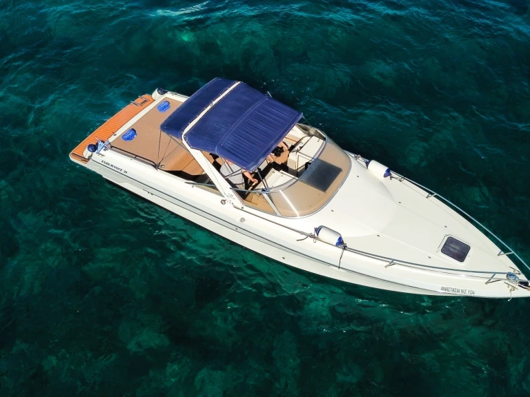 Cranchi Endurance 31 charter bareboat or captained in  Laganas