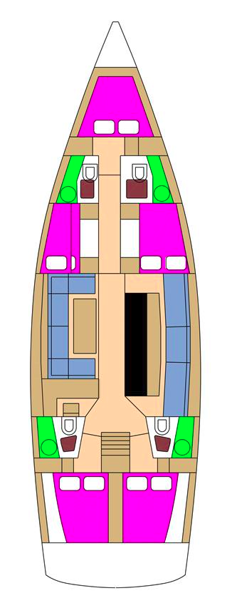 Yacht charter Marina (City) cheap D&D Kufner 54.2