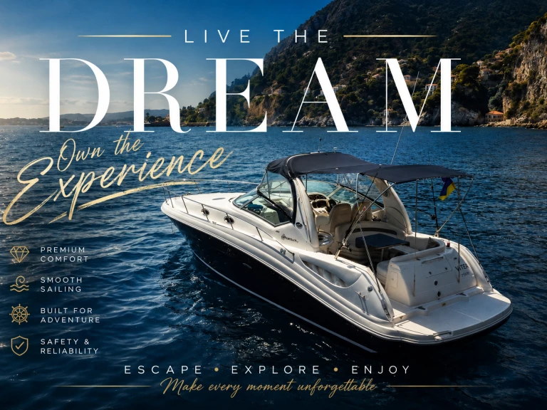 Motorboat rental in Beaulieu-sur-Mer - Sea Ray Sea Ray 375 Sundancer