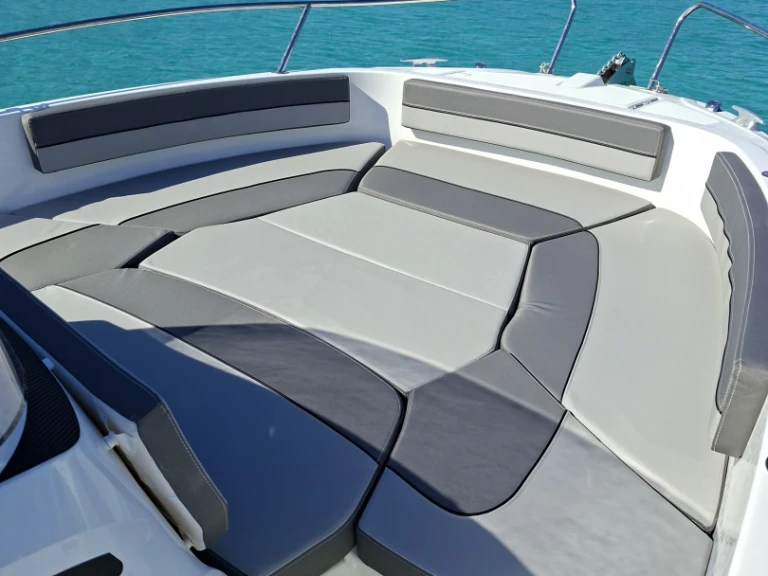 Jeanneau Cap Camarat 6.5 CC Serie 3 charter bareboat or captained in  Porto-Vecchio