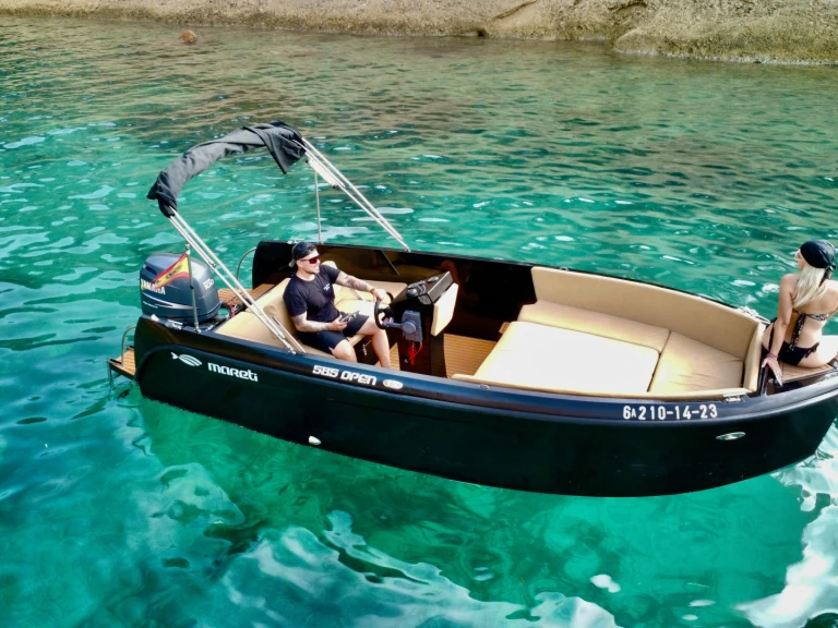 Motorboat rental with or without captain Mareti Sant Antoni de Portmany