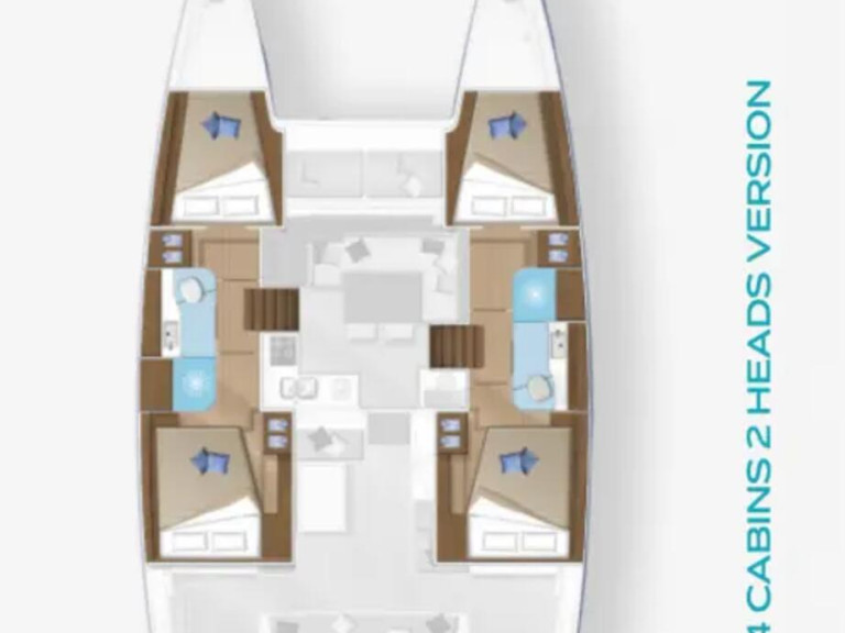 Catamaran for rent Marina (City) at the best price