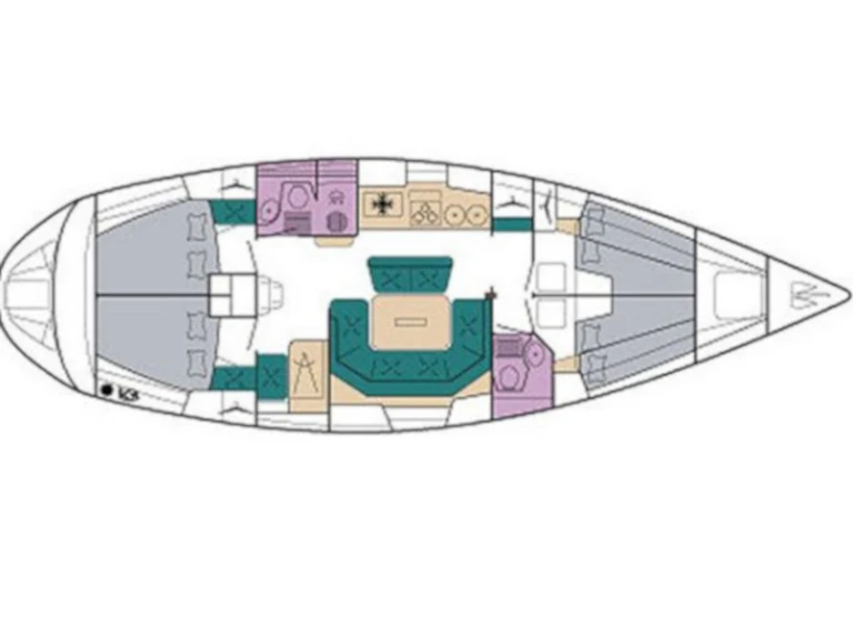 Sailboat rental in Nydri - Bavaria Bavaria 46H