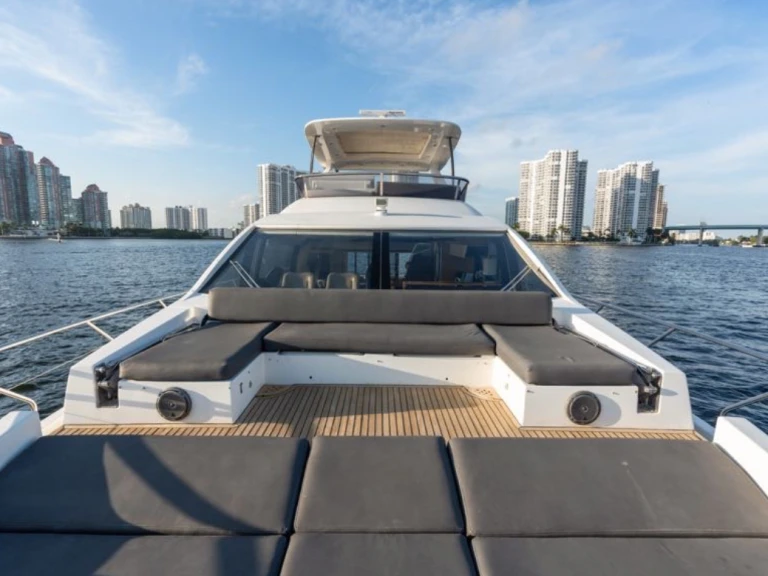 Azimut Azimut 68 charter bareboat or captained in  Coconut Grove
