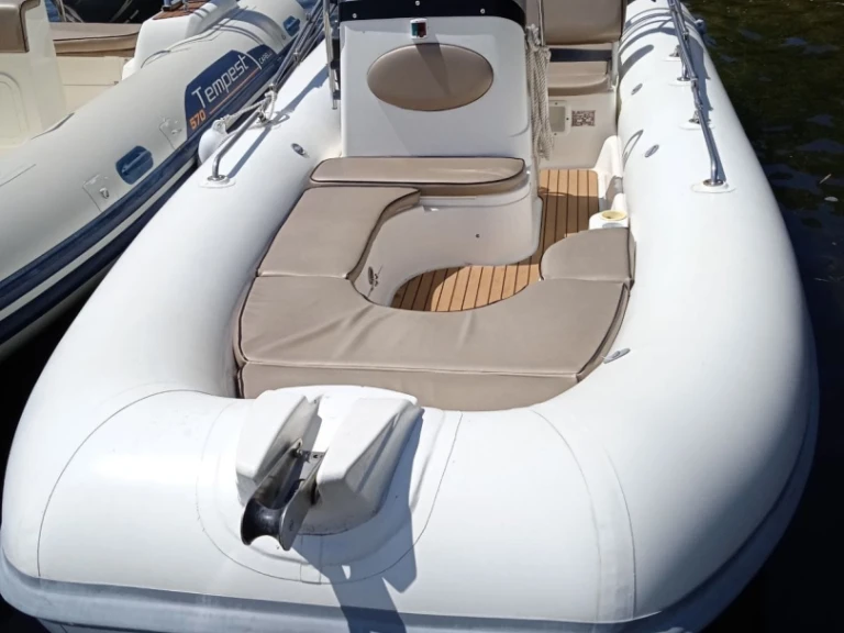 Bareboat Rental RIB Zodiac with a boat licence