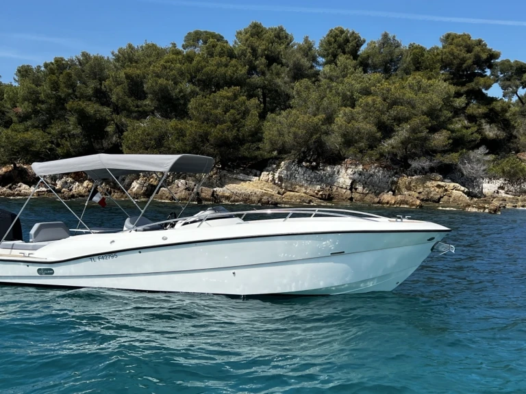 Motorboat rental in Mandelieu-la-Napoule - Clear Libra open