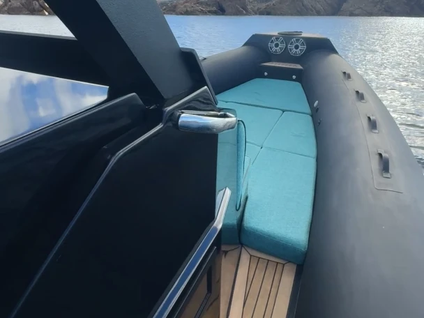 Bareboat Rental RIB Custom with a boat licence