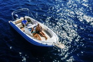 Atlantic open 670 charter bareboat or captained in  Preko