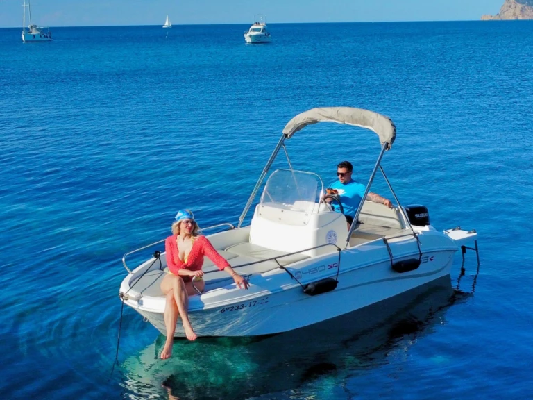 Motorboat rental with or without captain Nuva Sant Antoni de Portmany
