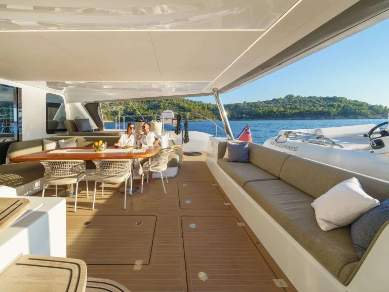 Lagoon PALOMA charter bareboat or captained in  Tortola