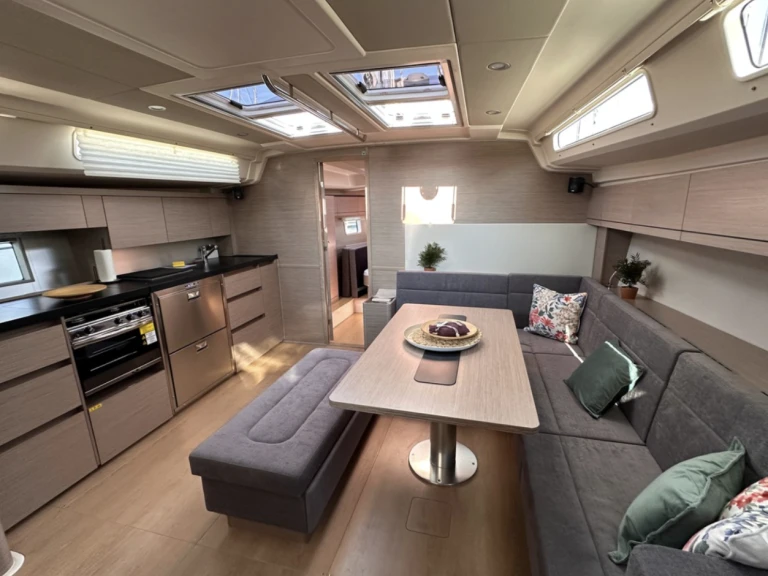 Hanse Hanse 508 - 3 + 1 cab. charter bareboat or captained in  Seget Donji