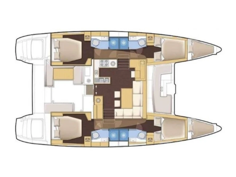 Rent a Lagoon Lagoon 450 F Sukošan
