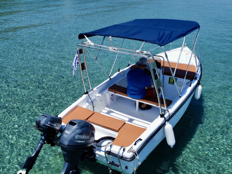 Euro marine Aiolos 500 charter bareboat or captained in  Zakynthos