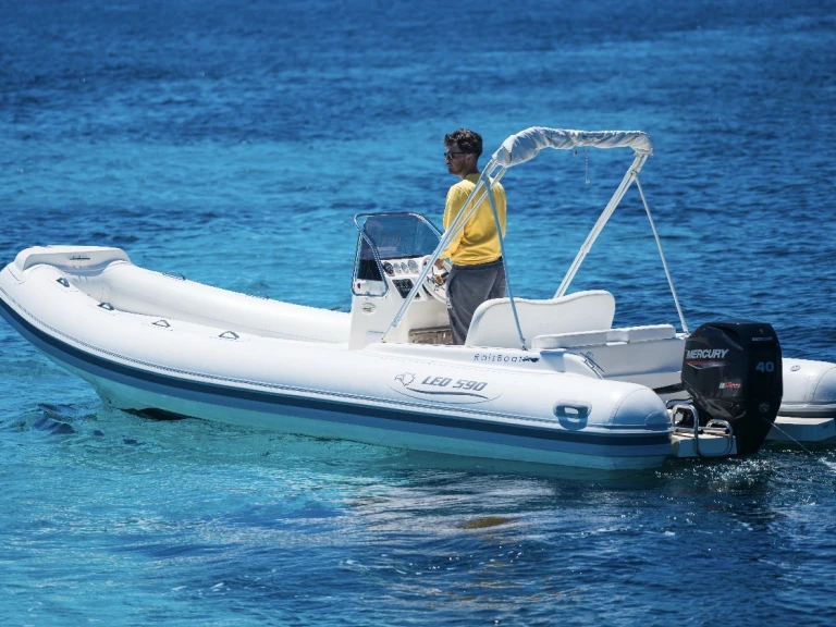 Nautica Led Nautica Led 590 charter bareboat or captained in  Favignana