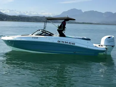 Bayliner VR5 charter bareboat or captained in  Aix-les-Bains