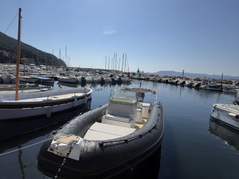Joker Boat Clubman 24 charter bareboat or captained in  La Madrague