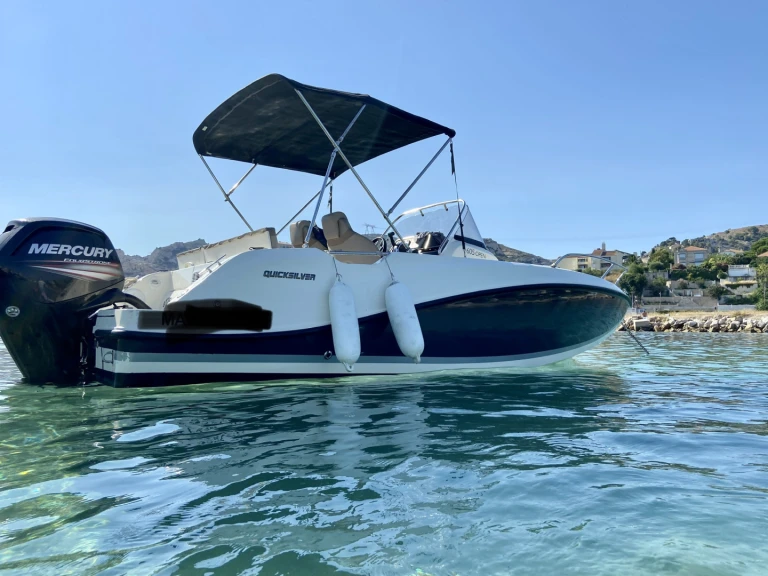 Quicksilver Activ 605 Open charter bareboat or captained in  L'Estaque