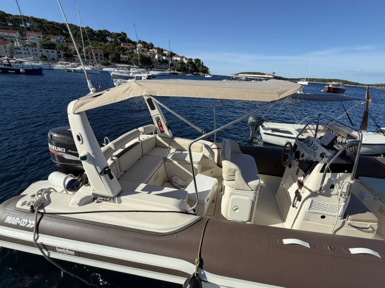 Bareboat Rental RIB Marco with a boat licence