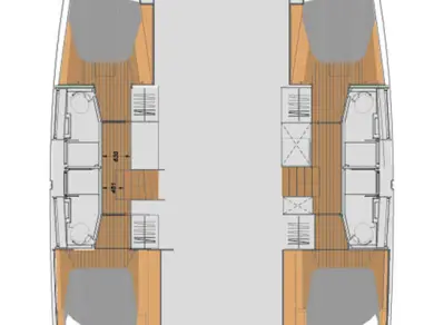 Catamaran rental with or without captain Fountaine Pajot Alimos