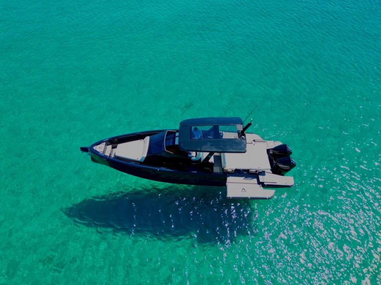 Yacht charter Olbia cheap Virtue V10 Top