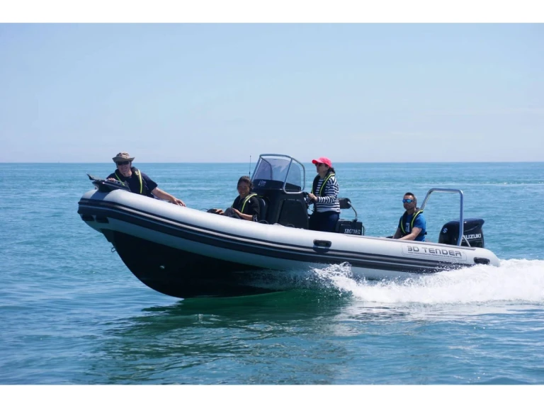  3D TENDER - DREAM 6.55 charter bareboat or captained in  Saint-Quay-Portrieux