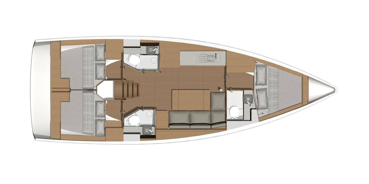 Sailboat rental in Cagliari - Dufour Dufour 390 GL