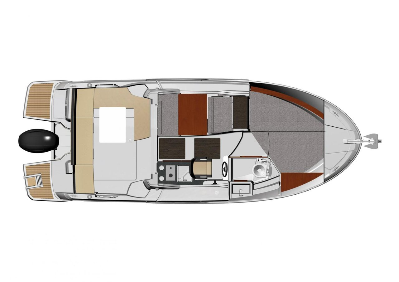 Motorboat rental with or without captain Jeanneau Punat
