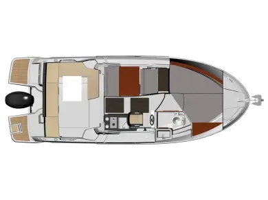 Motorboat rental with or without captain Jeanneau Punat