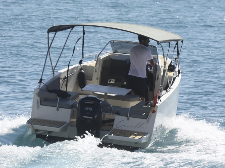 Motorboat rental with or without captain Nuva Altea