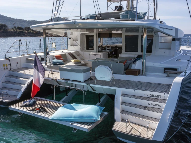 Bareboat Rental Catamaran Lagoon with a boat licence