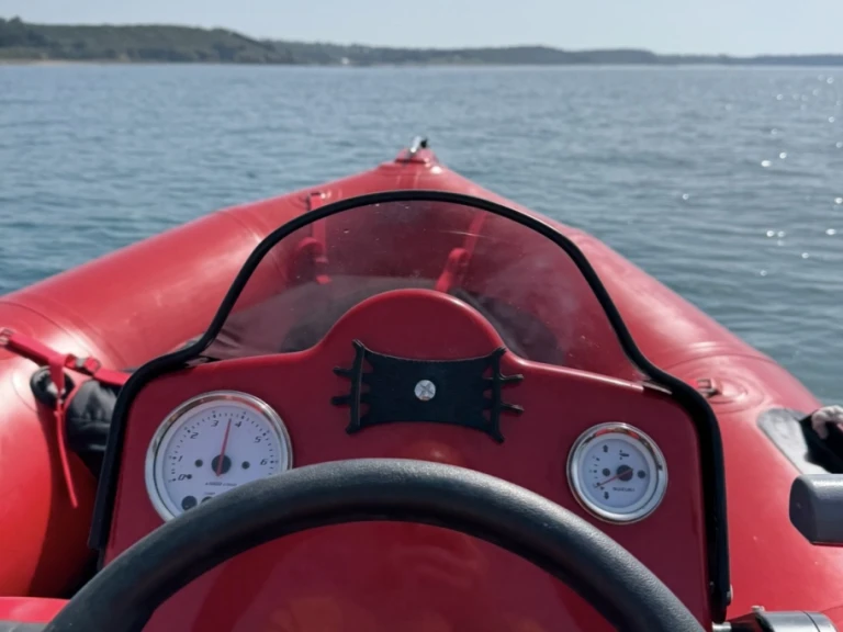 Zodiac MK 2 Futura charter bareboat or captained in  Erquy