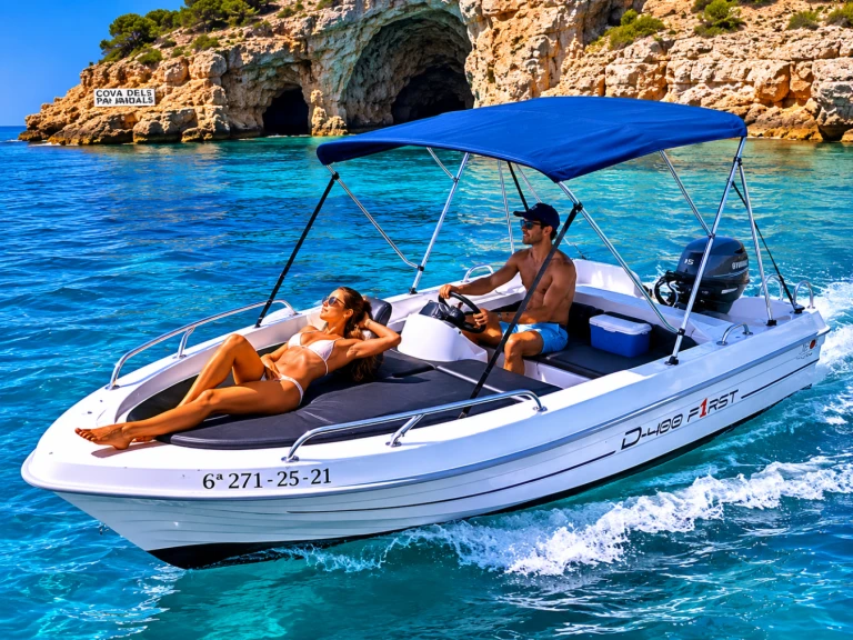 Motorboat rental in Ciutadella de Menorca - Dipol D-400 F1RST