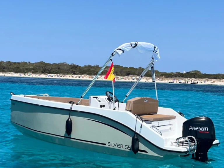 Boat rental Silver 555 PREMIUM BOAT in Sant Antoni de Portmany on Samboat