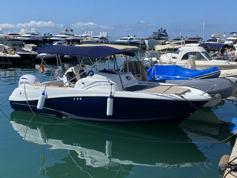 Rent a Jeanneau Cap Camarat 6.5 WA Ibiza Town