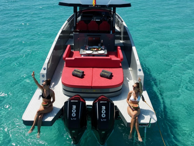 Motorboat rental in Ibiza Town - KUMBRA 34