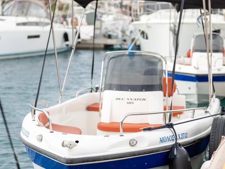 Motorboat rental with or without captain Poseidon Rhodes (City)