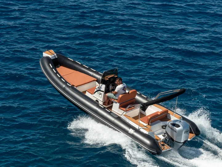 Bareboat Rental RIB Tiger with a boat licence