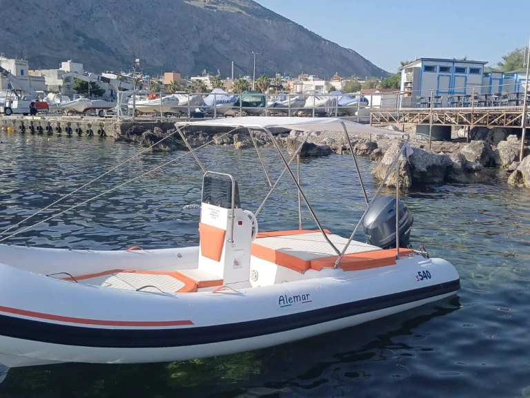 Bwa Bwa 4.80 charter bareboat or captained in  Isola delle Femmine