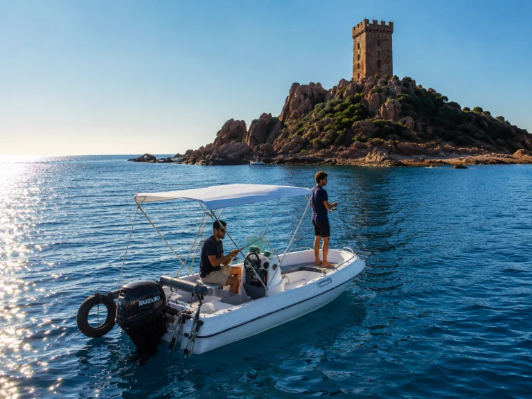Motorboat rental in Saint-Raphaël - Jeanneau Cap Camarat 515