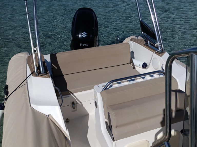 Capelli Tempest 700 charter bareboat or captained in  Marina Formentera
