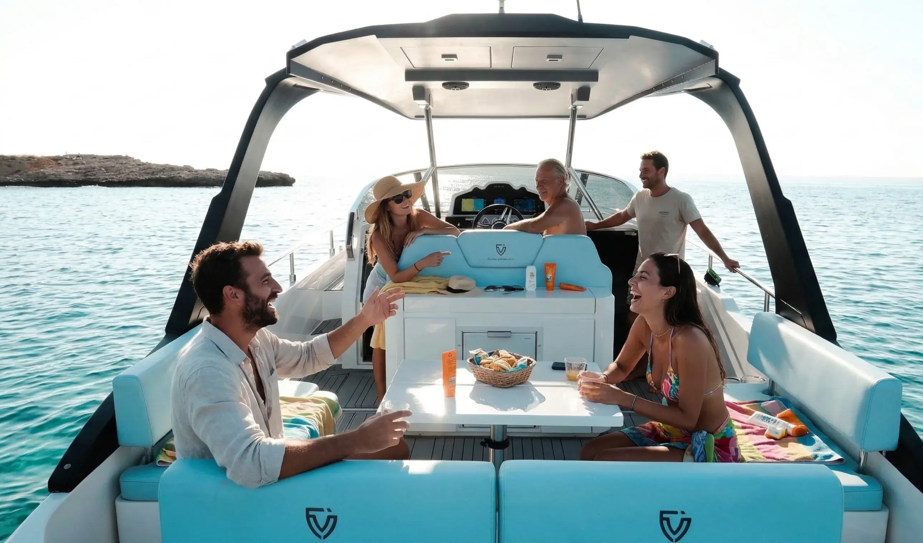 FIM 340 charter bareboat or captained in  Ibiza Town